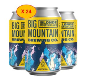 BIG MOUNTAIN Mountain Lager Can (24x33cl) 4,8°