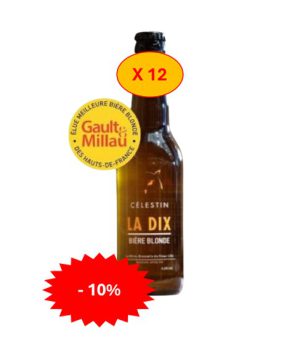 CELESTIN LA DIX (12x33cl) 6,5° VP