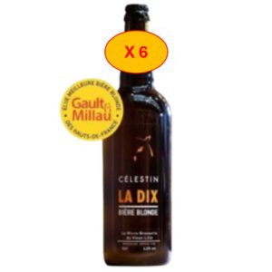 CELESTIN LA DIX (6x75cl) 6,5° VP