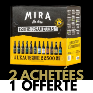 MIRA BOX 12 SAVEURS (12x33cl) 5.66° VP