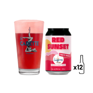 CADETTE ROUGE CAN (12X0.33L) 6° VP "RED SUNSET"