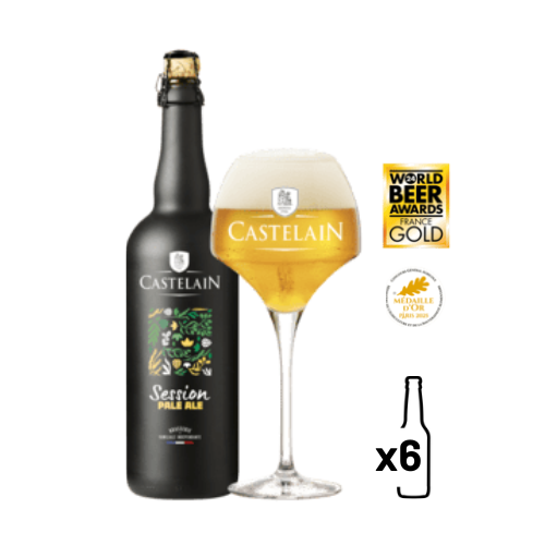 CASTELAIN SESSION PALE ALE (6x0,75L) 5.50° VP