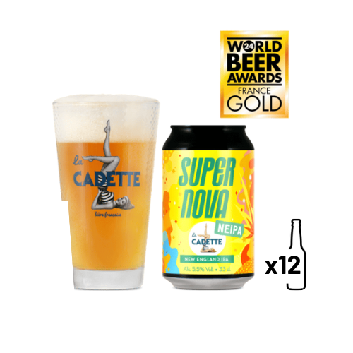 CADETTE NEIPA CAN (12x0.33L) 5.5° VP "SUPER NOVA"