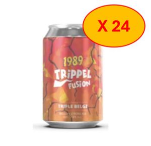 1989 TRIPPEL FUSION - Triple Belge - 24x33cl - 7,5°