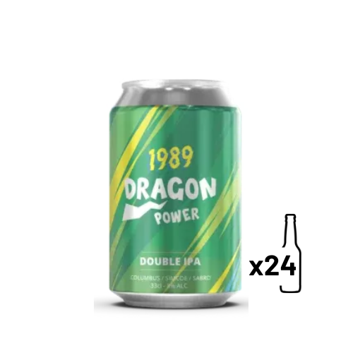 1989 DRAGON POWER - double IPA - 24x33cl - 8°