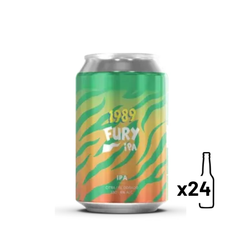 1989 FURY IPA - 24x33cl - 6°