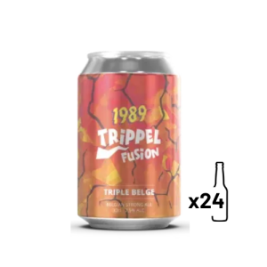 1989 TRIPPEL FUSION - Triple Belge - 24x33cl - 7,5°