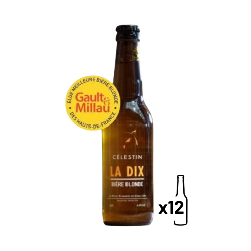 CELESTIN LA DIX (12x33cl) 6,5° VP
