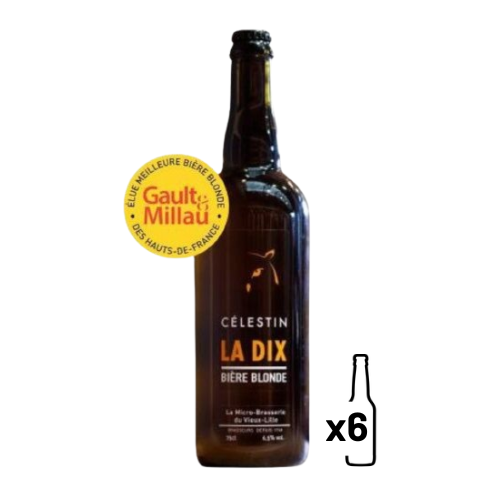 CELESTIN LA DIX (6x75cl) 6,5° VP