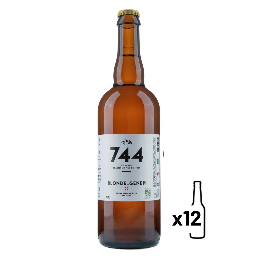 744 BLONDE GENEPI BIO (12x75cl)